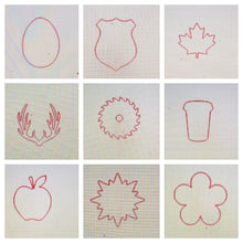 Load image into Gallery viewer, Skinny Quatrefoil Shapes