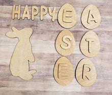 Load image into Gallery viewer, Happy Easter Egg Porch Leaner