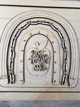 Load image into Gallery viewer, Rainbow Teacher Interchangeable