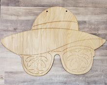 Load image into Gallery viewer, Sunhat with Sunglasses