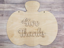 Load image into Gallery viewer, Chunky Pumpkin with words