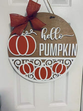 Load image into Gallery viewer, Hello Pumpkin Round
