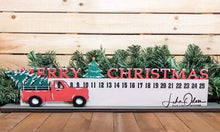 Load image into Gallery viewer, Christmas Counter Truck Blank