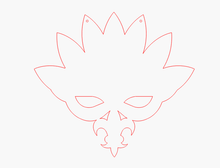 Load image into Gallery viewer, Mardi Gras Mask 2