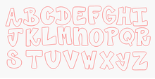 Load image into Gallery viewer, Whimsical Alphabet