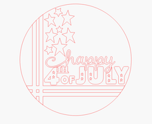 Load image into Gallery viewer, Happy 4th of July