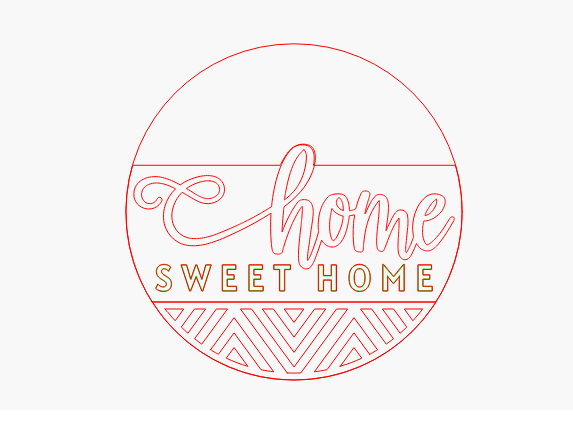 Home Sweet Home Geometric