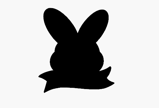 Bunny Head with Banner