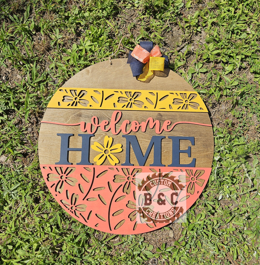 Welcome home floral