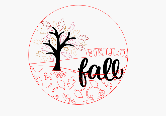 Hello Fall Tree