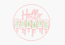 Load image into Gallery viewer, Hello Summer Popsicle Round 2
