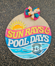 Load image into Gallery viewer, Sun Rays Pool Days
