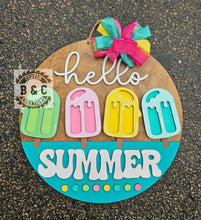 Load image into Gallery viewer, Hello Summer Melting Popsicle
