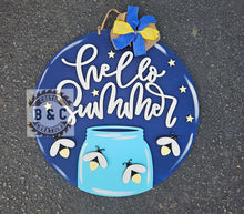 Load image into Gallery viewer, Hello Summer Firefly Jar
