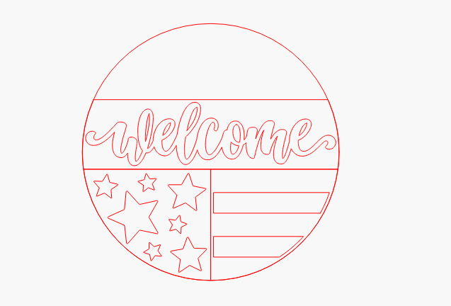 Welcome Flag