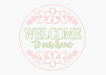 Load image into Gallery viewer, Welcome to our home florals

