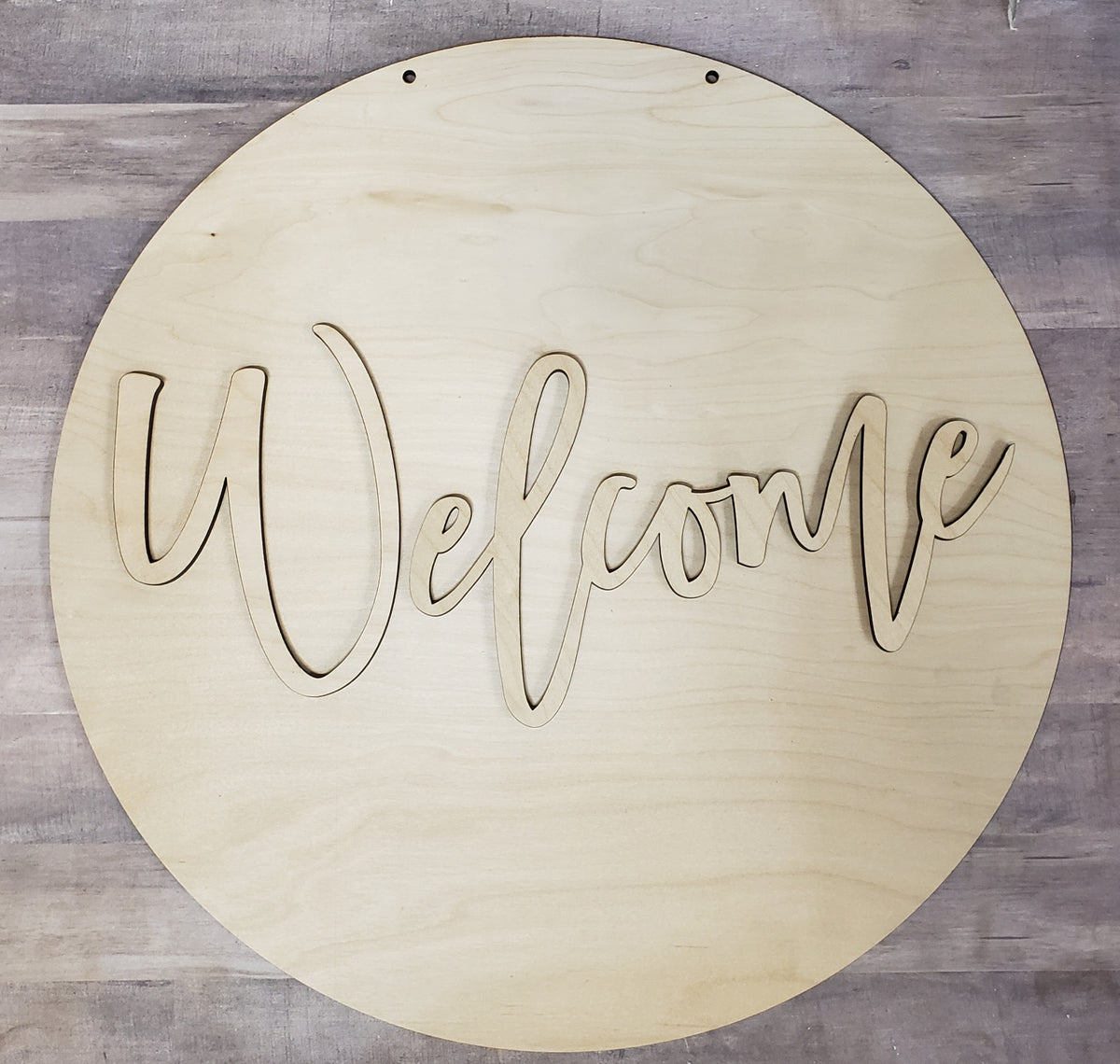 Welcome Round – B & C Custom Creations