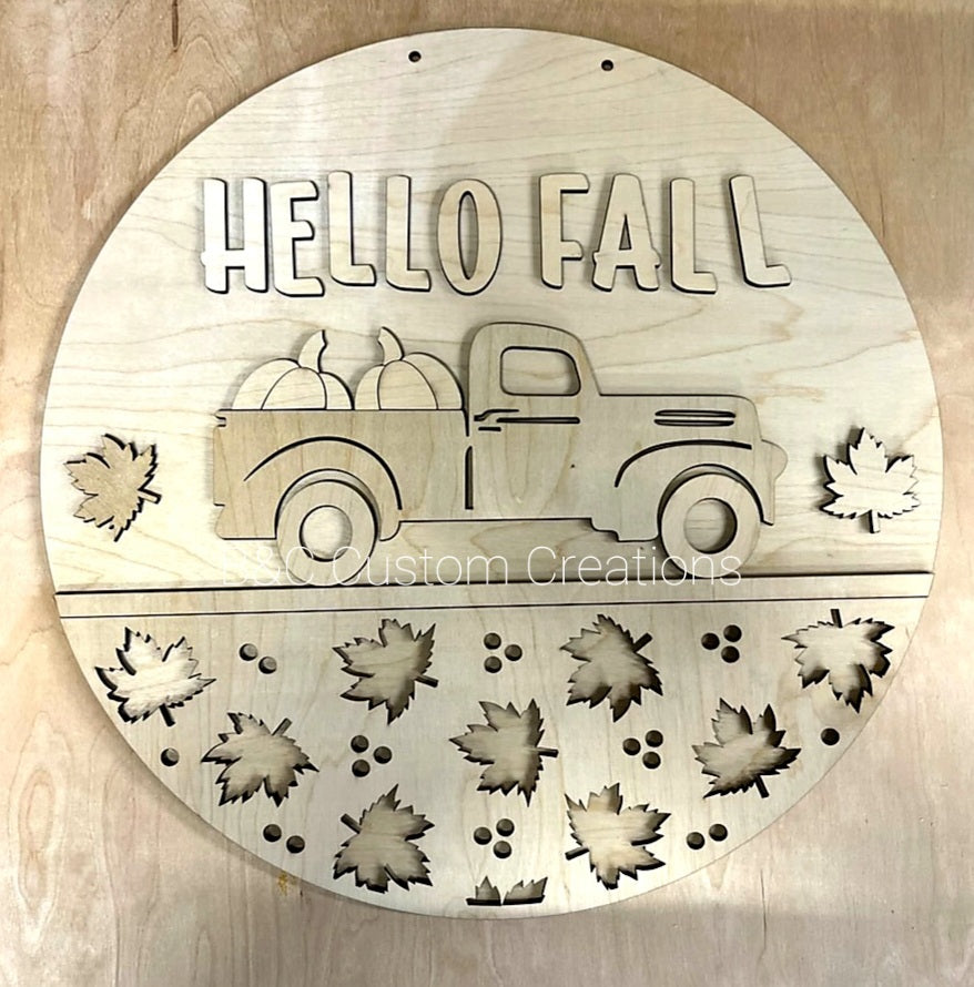 Hello Fall Truck