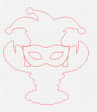Load image into Gallery viewer, Crawfish Jester Mask
