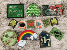 Load image into Gallery viewer, St. Patrick&#39;s Day Tiered Tray
