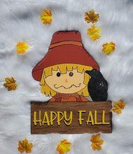 Load image into Gallery viewer, Scarecrow Happy Fall
