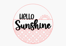 Load image into Gallery viewer, Hello Sunshine Round
