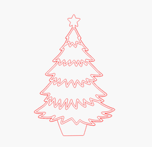 Load image into Gallery viewer, Layered Christmas Tree
