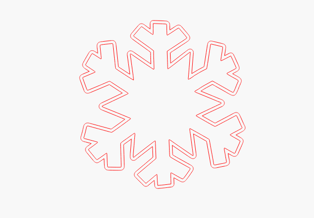 Layered Snowflake