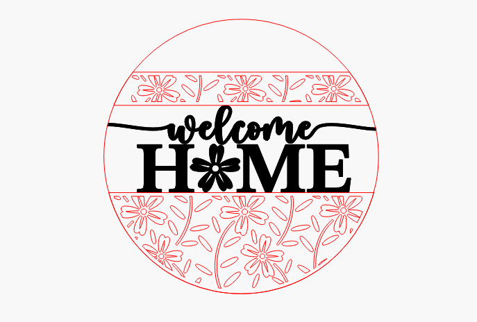Welcome home floral